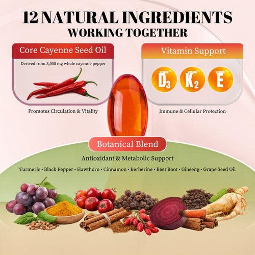 TrackAid Cayenne Softgels