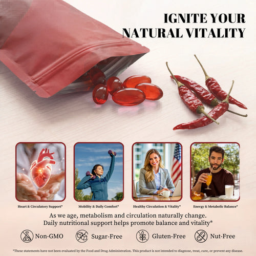 TrackAid Cayenne Softgels